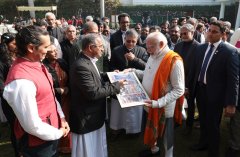 दिल्ली: क्रिसमस के अवसर पर क्रिश्चिन कम्युनिटी के कार्यक्रम में शामिल हुए PM नरेन्द्र मोदी, फोटो में देखें...