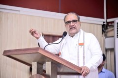 UPBJP अध्यक्ष भूपेंद्र ने कहा : विजय का इतिहास लिखने में पारंगत हैं BJP के कार्यकर्ता