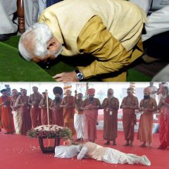 PM MODI ने नए संसद भवन का किया उद्घाटन, ऐतिहासिक राजदंड ‘सेंगोल’ को लोकसभा अध्यक्ष के आसन के समीप किया स्थापित