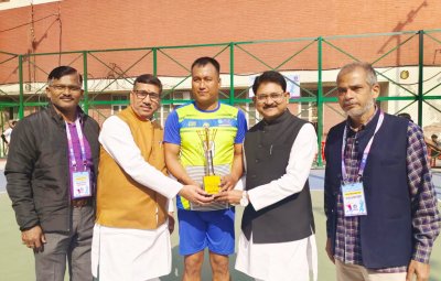 LUCKNOW : स्टेट बैंक इंटर सर्कल वाॅलीबाॅल टूर्नामेन्ट का दूसरा दिन