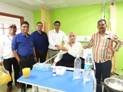 KSSSCI ने मरीजों संग मनायीं दीपावली, बाँटी मिठाई व Gift