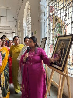 भातखण्डे संस्कृति विश्वविद्यालय के छात्र छात्राओं ने राजकीय बाल संप्रेक्षण गृह का किया भ्रमण