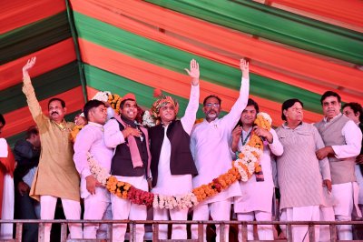 सपा ने दादरी से किया चुनावी शंखनाद, रैली में अखिलेश बोले: बदलाव से ही यूपी का बदलेगा भाग्य