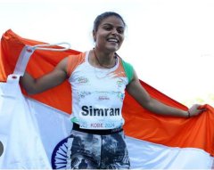 एशियन पैरा गेम्स में सिमरन का स्वर्णिम धमाका, 100 और 200 मीटर में जीता गोल्ड