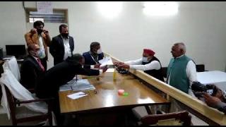 UP Election 2022 : Vedie में देखें अखिलेश का नामांकन