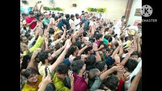 लखनऊ के इस्कॉन मंदिर में कुछ इस तरह मनायी गई जन्माष्टमी