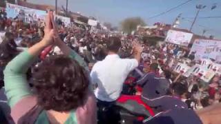 BHARAT JODO NYAY YATRA : मुरादाबाद में राहुल गांधी और प्रियंका गांधी का हुआ भव्य स्वागत