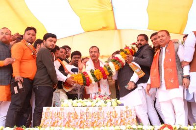 DCM DR. DINESH SHARMA : योगी सरकार ने यूपी को अपराधियों दंगाइयों और आतंकियों से मुक्त किया है: उपमुख्यमंत्री