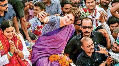 LUCKNOW में आज कांग्रेस महासचिव PRIYANKA GANDHI का कुछ इस तरह होगा रोड शो