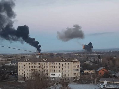 Russia-Ukraine War: रूस के हमले से यूक्रेन में तबाही का मंजर