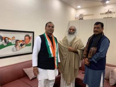 Amit Jani : अमित जानी ने ओढ़ा कांग्रेस का तिरंगा