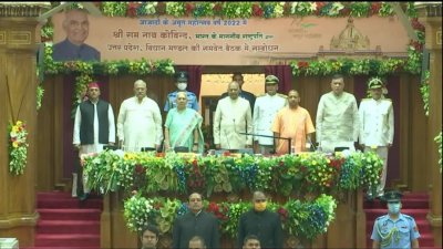 राष्ट्रपति ने कहा: यूपी के सदनों में महिलाओं की संख्या बढ़ाए जाने की जरूरत, हर नागरिक के हित में काम करना जनप्रतिनिधियों की संवैधानिक जिम्मेदारी