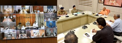 CM YOGI ने कहा : 24x7 अलर्ट मोड में रहे पुलिस और प्रशासन