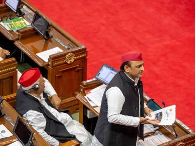 UP Monsoon Session 2023: अखिलेश ने सदन में योगी सरकार पर बोला जमकर हमला