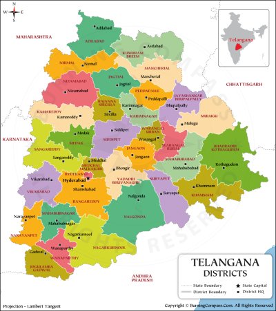 Telangana - Party Wise Results