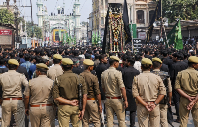बारावफात जुलूस को लेकर लखनऊ में कड़ी सुरक्षा, पांच जोन और 23 सेक्टरों में तैनाती