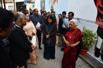 राज्यपाल ने कानपुर नगर के राजकीय बाल सुधार गृह (बालिका) का किया निरीक्षण, बालिकाओं से संवाद कर आत्मनिर्भर बनने के लिए किया प्रेरित