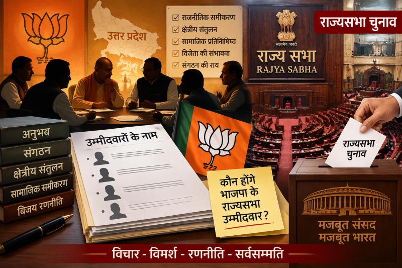 राज्यसभा की रेस में 26वां नाम पहले से, मेरठ के बयान ने बढ़ाई विनीत शारदा पर चर्चा