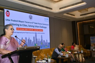 लखनऊ के विकास के लिए महापौर ने मांगे 7,603 करोड़ रुपये, छठे राज्य वित्त आयोग के सामने रखीं पांच प्रमुख मांगें